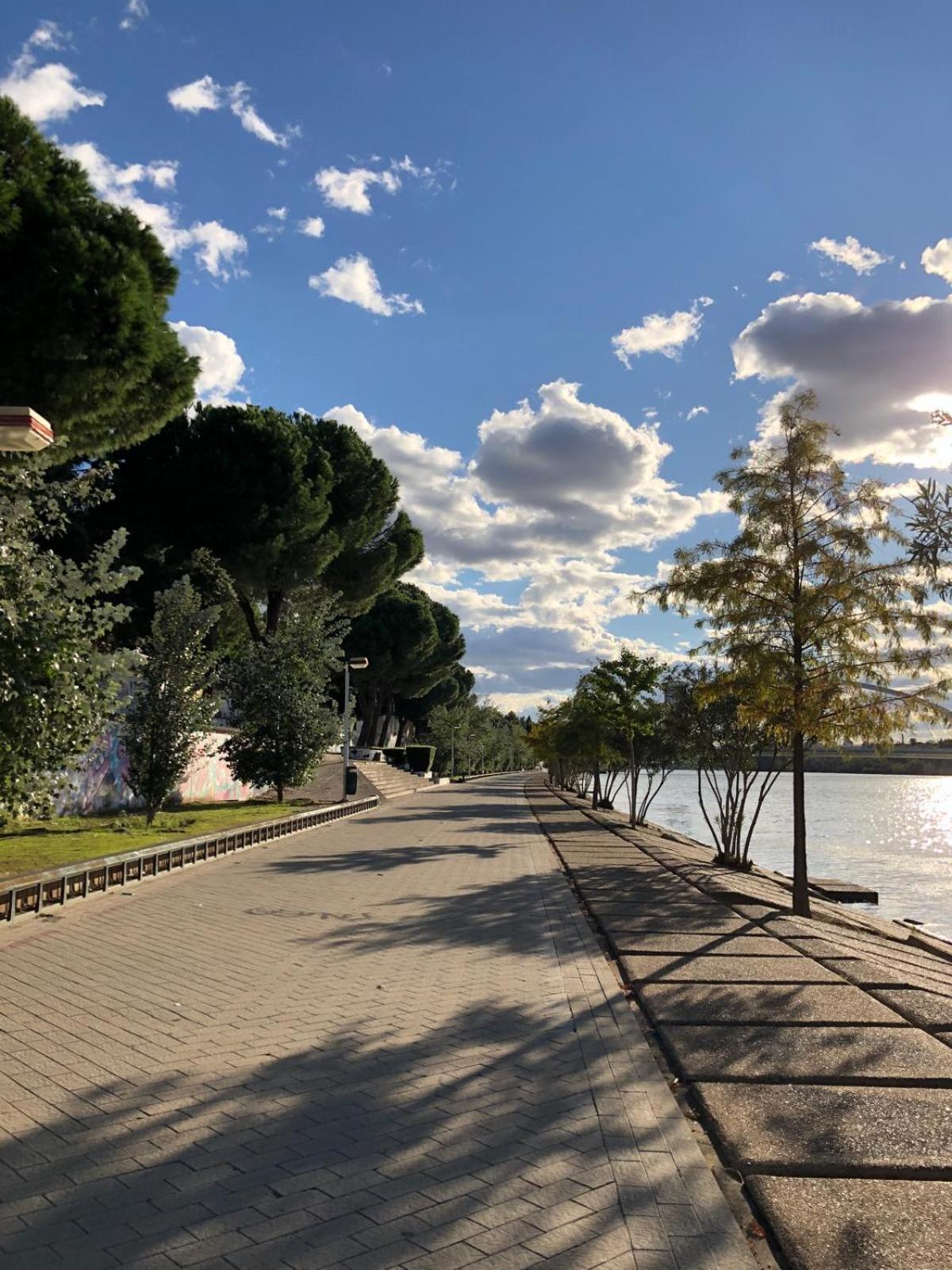 Apartamento Tu Oasis De Lujo Junto Al Guadalquivir Sevilla Exterior foto
